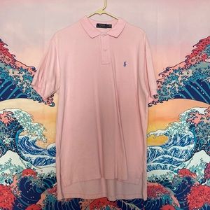 Pink polo